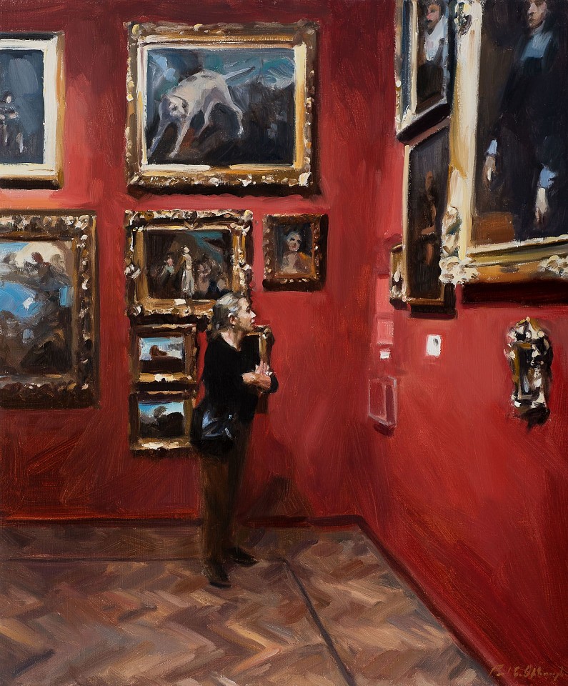 Paul G. Oxborough, Red Museum, 2023
oil on linen, 24 x 20 in. (61 x 50.8 cm)
PO231008