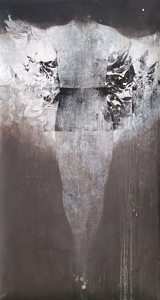 Nathalie Deshairs, Bras ouverts noir, 2023
oil on canvas, 78 5/8 x 39 1/4 in. (200 x 100 cm)
ND231203