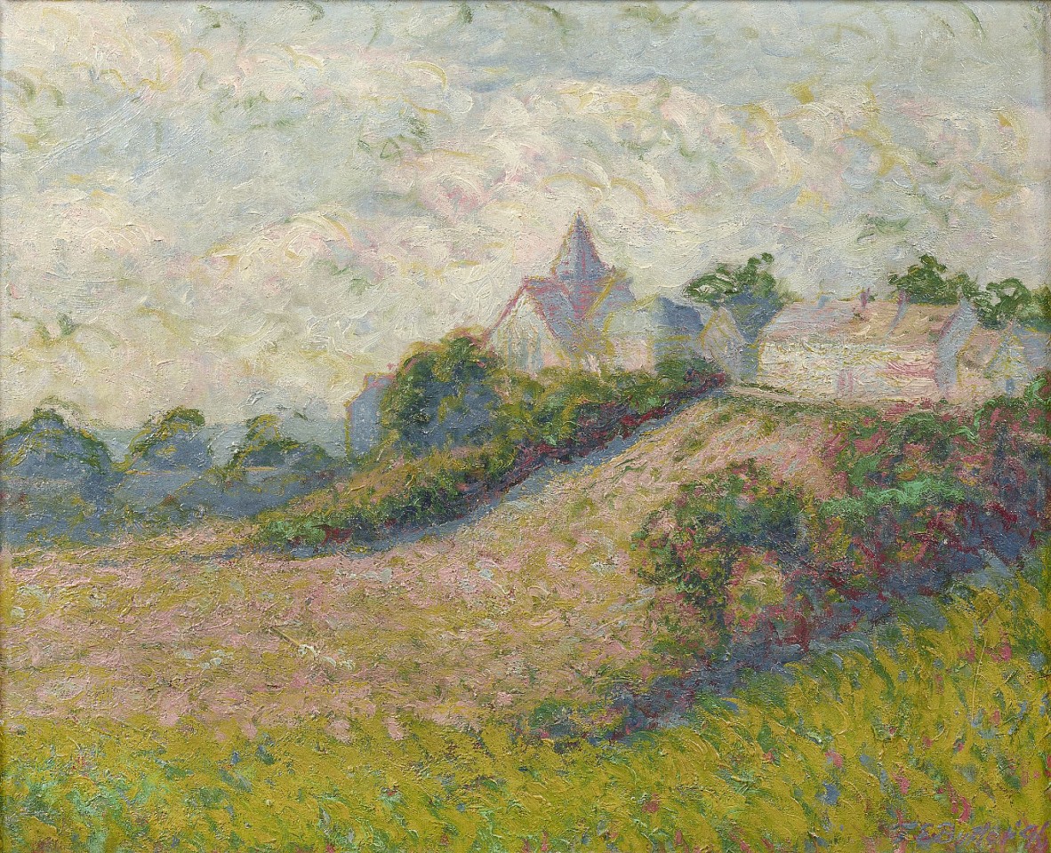 Theodore Butler, Church, Giverny
oil on canvas, 23 1/2 x 29 in. (59.7 x 73.7 cm)
TB240201