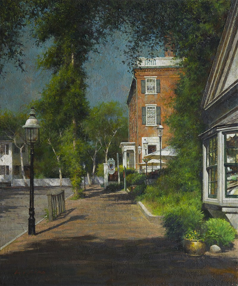 Li Xiao, Jared Coffin House, Broad St., 2024
oil on canvas, 24 x 20 in. (61 x 50.8 cm)
LX240402