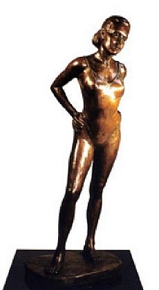 Marc Mellon, Alexis in a Swimsuit, Edition of 9 
bronze, 27 in.
MM203