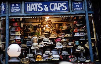 Work: Ruth Orkin Hats and Caps, NYC