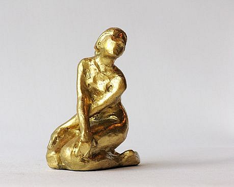 Jane DeDecker, Muse, Ed. of 31, 2007
bronze, 4 x 3 x 1 1/2 in. (10.2 x 7.6 x 3.8 cm)
JDD040709