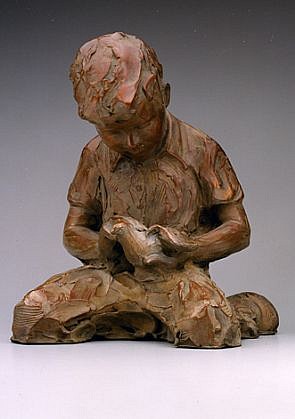 Jane DeDecker, Little Hands of Peace, Ed. of 31, 1999
bronze, 13 x 10 x 8 in. (33 x 25.4 x 20.3 cm)
JDD010407