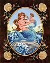Ed Parker, Mermaid & Child
2008, acrylic on panel