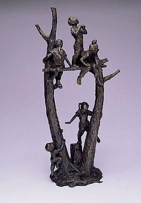Jane DeDecker, New Heights maquette, Ed. of 31, 2000
bronze, 30 x 15 x 9 in. (76.2 x 38.1 x 22.9 cm)
JDD50000