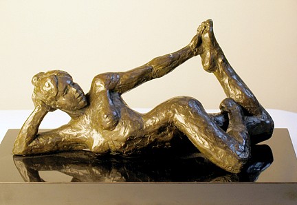 Marc Mellon, Reclining Figure III, Edition of 25
bronze, 5 x 11 1/2 x 5 3/4 in. (12.7 x 29.2 x 14.6 cm)
MM202