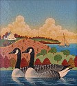 Ed Parker, Skipjack
acrylic on panel