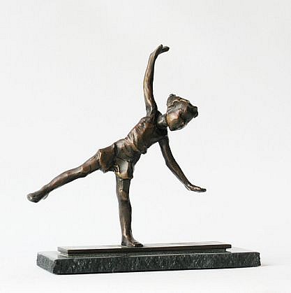 Jane DeDecker, The Wind Up, study, , Ed. of 31, 2005
bronze, 6 x 5 1/2 x 1 1/5 in. (15.2 x 14 x 3 cm)
JD60208