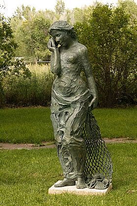 Jane DeDecker, Water (L) Ed. of 17, 2006
bronze, 72 x 25 x 15 in. (182.9 x 63.5 x 38.1 cm)
JD030908