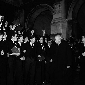 Work: Harry Benson Winston Churchill, England, (square), Edition of 35