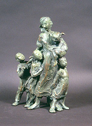 Jane DeDecker, Within Reach, Ed. of 31, 2003
bronze, 8 x 6 x 3 in. (20.3 x 15.2 x 7.6 cm)
JD121208