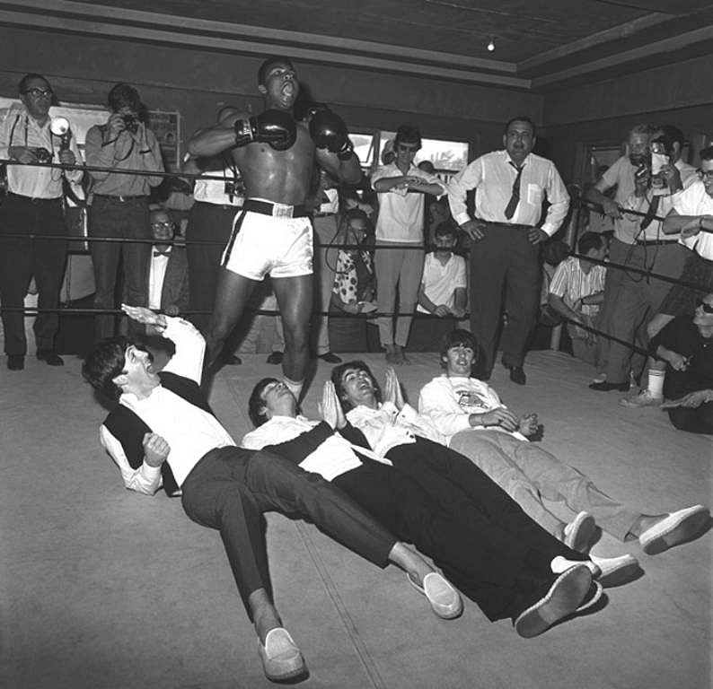 Harry Benson, Beatles & Cassius Clay II, Miami, Edition of 35, 1964
photograph, 40 x 40 in. (61 x 76.2 cm)
HB130901