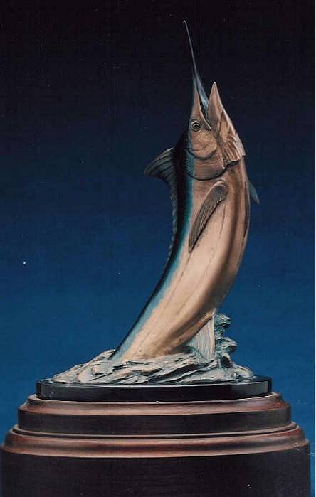 Kent Ullberg, Blue, Ed. 60/100
bronze, 11 1/2 x 8 x 5 1/2 in. (29.2 x 20.3 x 14 cm)
KU010906