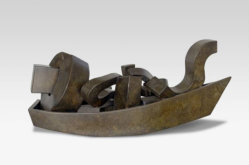 Hans Van de Bovenkamp, Grecian Voyage, 2009
bronze, 23 x 10 x 12 in. (58.4 x 25.4 x 30.5 cm)
HVB100702