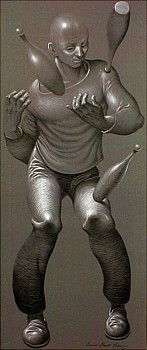 Work: Leonard Everett Fisher Juggler