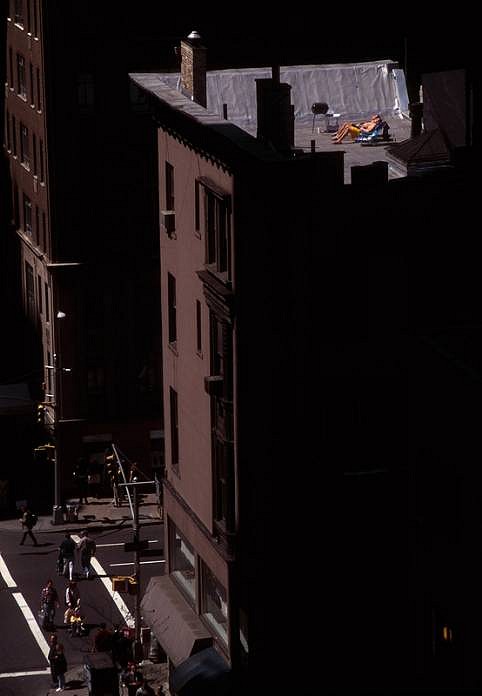 Robert Farber, On the Roof, New York, Edition of 10, 2007
fine art paper pigment print, 30 x 40 in. (76.2 x 101.6 cm)
RF131060