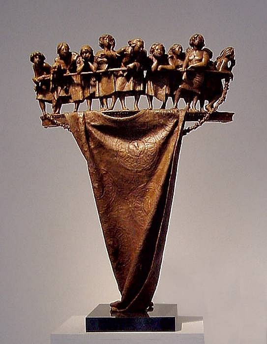 Bruno Lucchesi, Procession (unique), 1998
bronze, 40 x 30 x 15 in. (101.6 x 76.2 x 38.1 cm)
BL030506