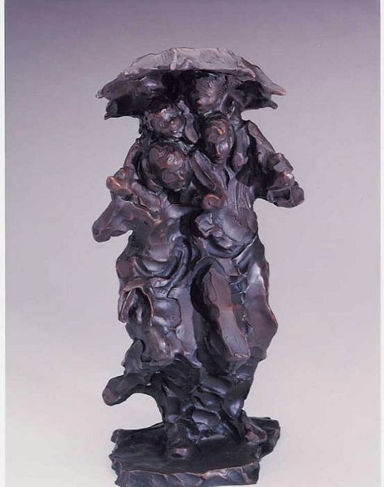 Jane DeDecker, Rain in Rome, Ed. of 17, 2001
bronze, 18 x 10 x 10 in. (45.7 x 25.4 x 25.4 cm)
JDD1502
