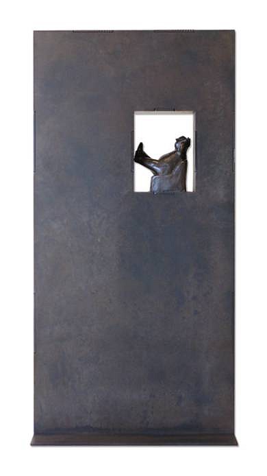 Jim Rennert, Time Out, Edition of 9, 2010
bronze and steel, 20 x 10 x 6 in. (50.8 x 25.4 x 15.2 cm)