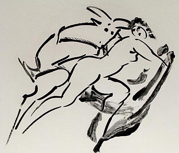 Reuben Nakian - Reuben Nakian Nymph & Goat Ed. 26/55