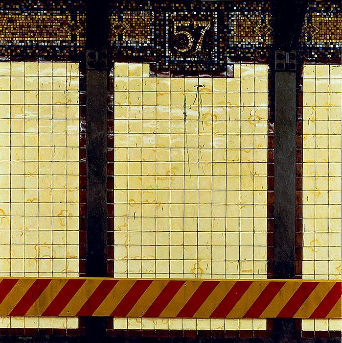 Daniel E. Greene, 57th Street
oil on wood, 72 x 72 in. (182.9 x 182.9 cm)
DG131104