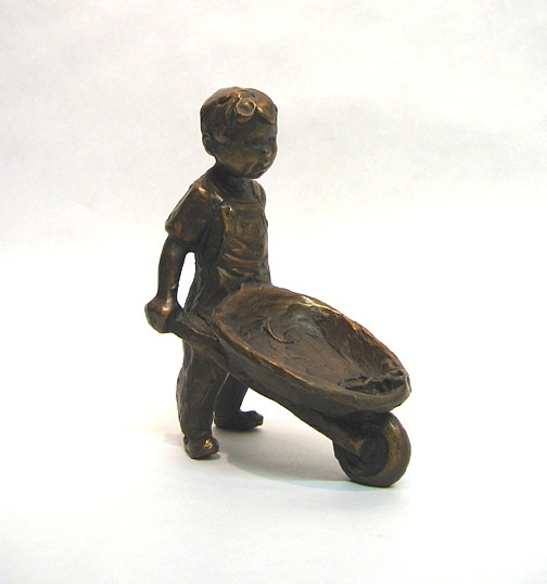 Jane DeDecker, Like Grandpa, study, AP of 50, 1997
bronze, 5 x 4 x 2 1/2 in. (12.7 x 10.2 x 6.3 cm)
JDD041207