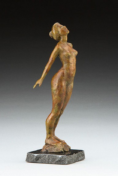 Jane DeDecker, Nude Standing, ed. of 21, 1995
bronze, 6 x 3 x 4 in. (15.2 x 7.6 x 10.2 cm)
JD121106