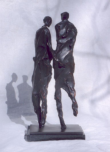 Jane DeDecker, Sunset Walk, Ed. of 7, 2003
bronze, 15 x 6 1/2 x 4 in. (38.1 x 16.5 x 10.2 cm)
JD50405