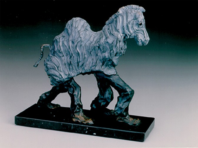 Jane DeDecker, Wildlife, Ed. of 21, 1990
bronze, 12 x 11 x 4 in. (30.5 x 27.9 x 10.2 cm)
JD02122005