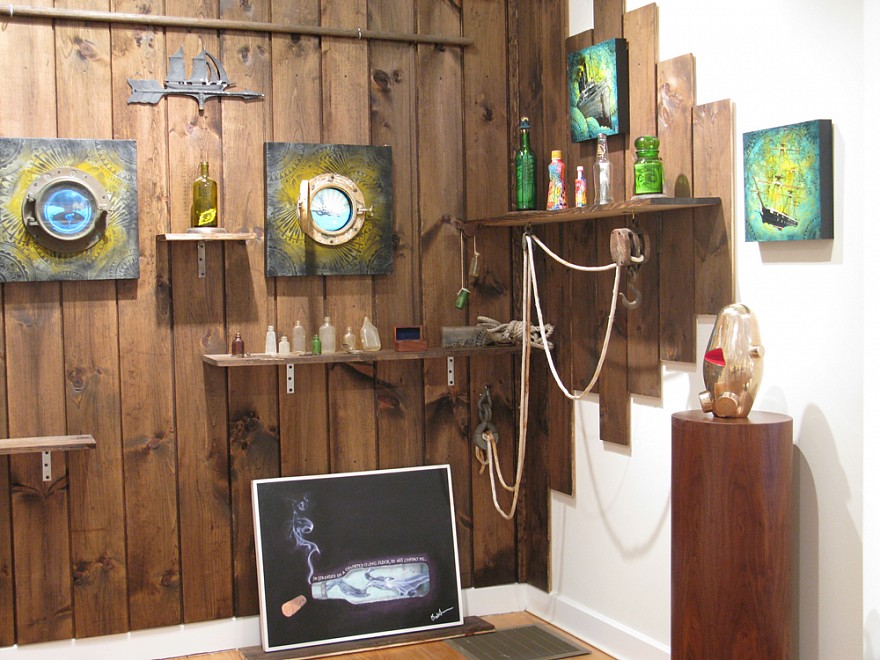 Message in a Bottle [Nantucket, MA] - Installation View
