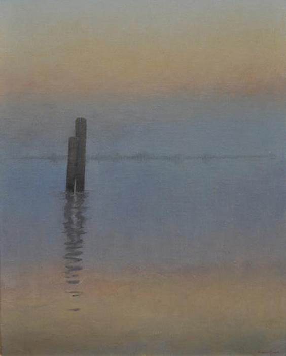 Edward Minoff, Monolith No. 2, 2013
oil on board, 14 x 11 in. (35.6 x 27.9 cm)
EM130506