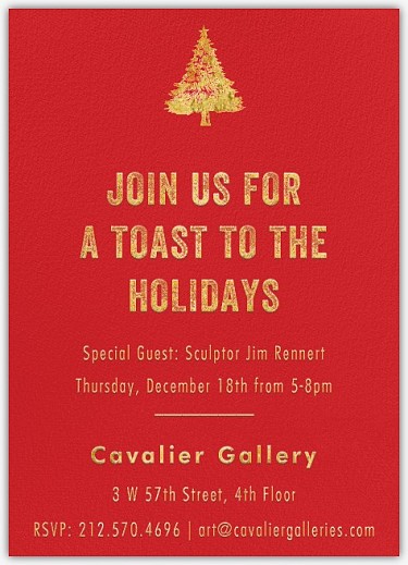Jim Rennert News & Events: Cavalier Gallery NYC Holiday Celebration, December  9, 2014 - Cavalier Galleries