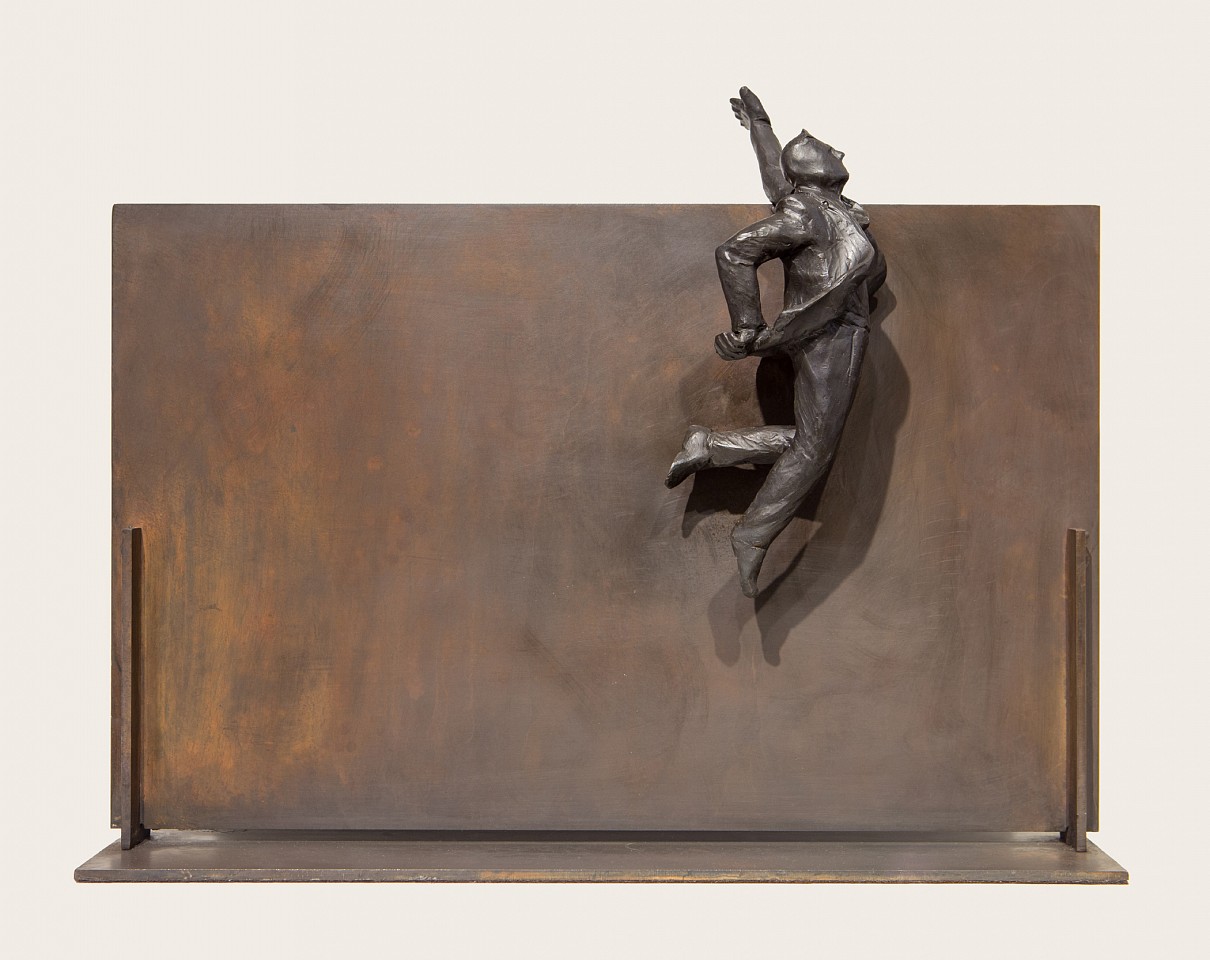 Jim Rennert, Leap of Faith, maquette, Edition of 9, 2014
bronze and steel, 14 x 19 x 4 in.
JR150101