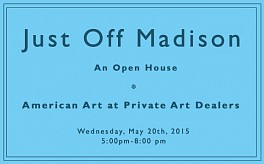 News & Events: Just Off Madison: American Art at Private Art Dealers, May 11, 2015 - Cavalier Galleries