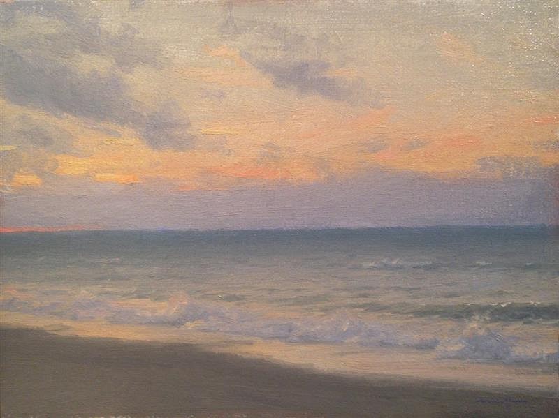 Edward Minoff, Dawn, Study, 2013
oil on board, 6 x 8 in. (15.2 x 20.3 cm)
EM130502