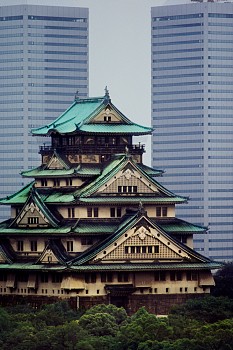 Work: Steve McCurry Osaka Castle in Osaka, Japan