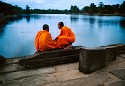 Steve McCurry, Monks on Causeway
1997, FujiFlex Crystal Archive Print