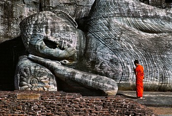 Work: Steve McCurry Reclining Buddha
