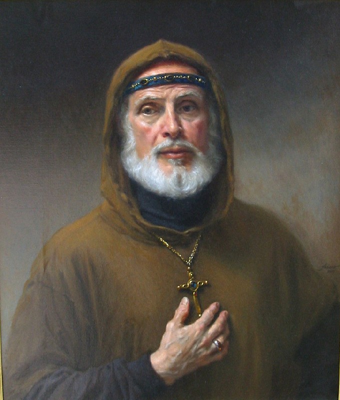 Michael Aviano, The Monk King II
oil on canvas, 27 x 23 in. (68.6 x 58.4 cm)
MA202R