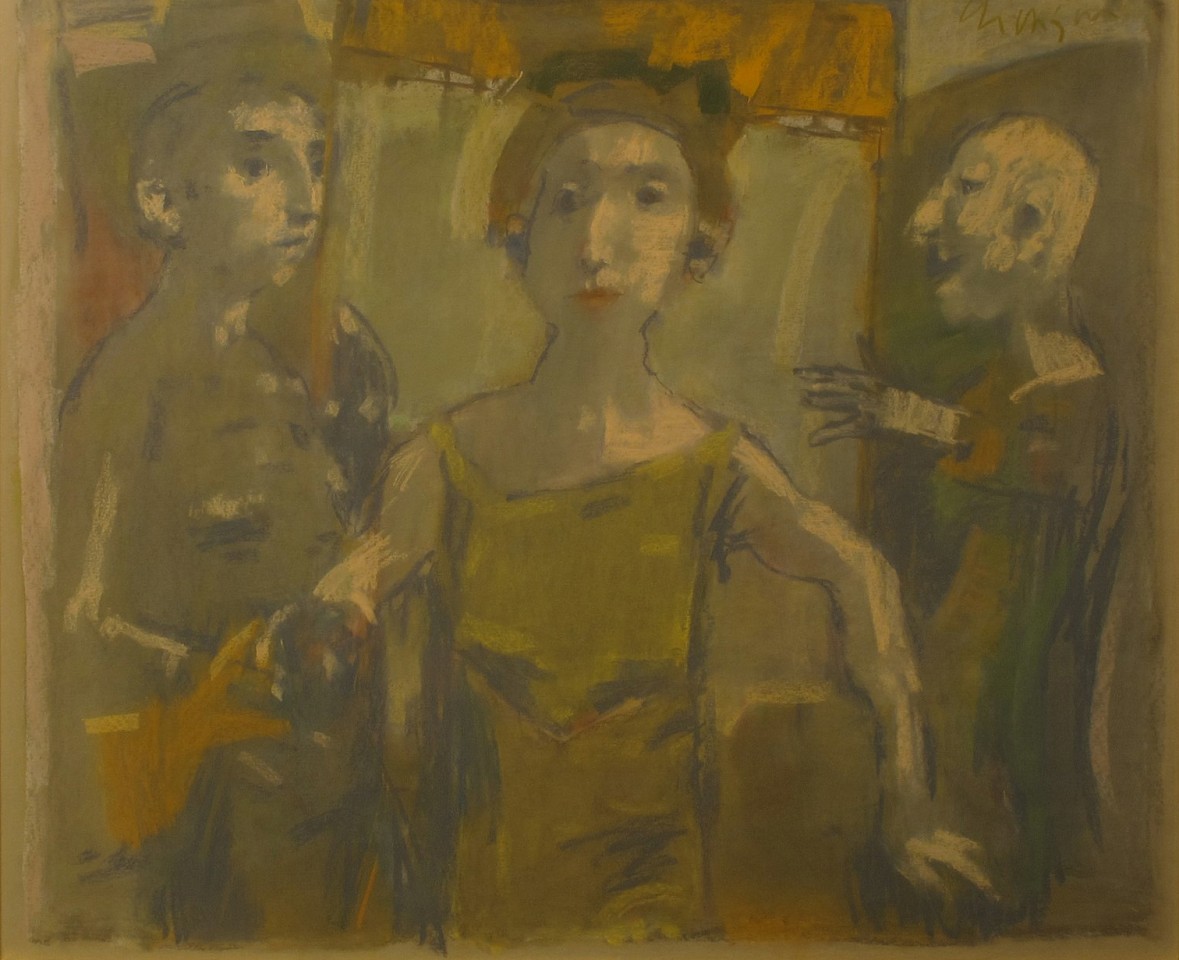 David Aronson, Suzanna and the Elders, 1983
pastel on paper, 31 1/4 x 37 3/4 in. (79.4 x 95.9 cm)
DA160103