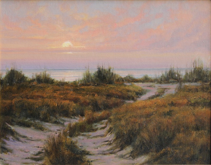 Frank Corso, Beach Trail, 2013
oil on board, 16 x 20 in. (40.6 x 50.8 cm)
FC140201