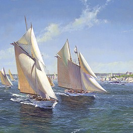 Past Exhibitions: Important Marine & Maritime Paintings [Nantucket, MA] Jun 27 - Sep  1, 2014