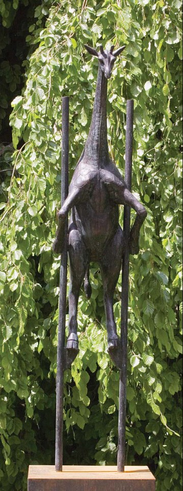 Bjorn Skaarup, The Giraffe, Edition of 6
bronze, 98 1/2 x 19 1/2 x 19 1/2 in. (250.2 x 49.5 x 49.5 cm)
BS120613