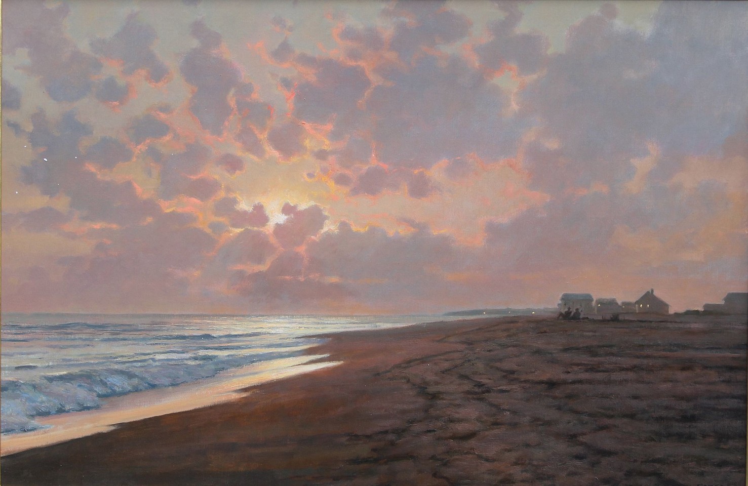 Frank Corso, Misty Evening Sunset, 2016
oil on canvas, 24 x 36 in. (61 x 91.4 cm)
FC160701