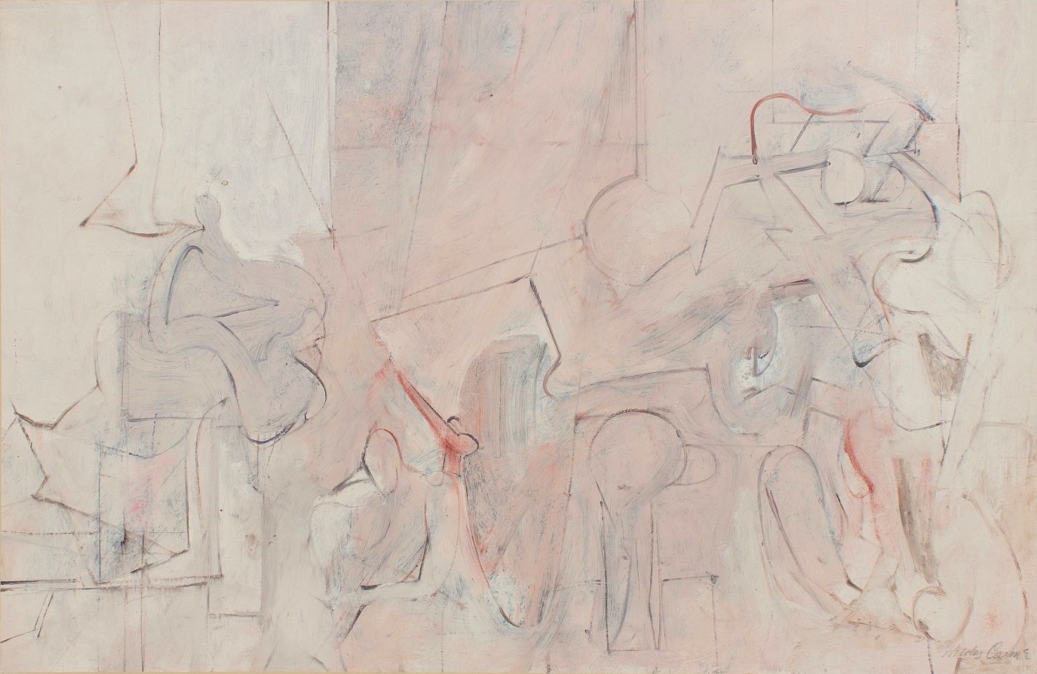 Nicholas Carone, Untitled (W-1357-S), 1965
oil and pencil on board, 26 x 40 in. (66 x 101.6 cm)
NC161003