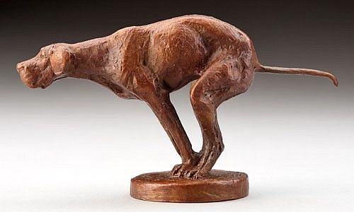 Louise Peterson, It Happens, 2008
bronze, 4 1/2 x 2 1/2 x 1 3/4 in. (11.4 x 6.3 x 4.5 cm)
LP150813