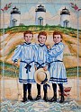 Ed Parker, 3 Sisters of Nauset
2016, acrylic on panel