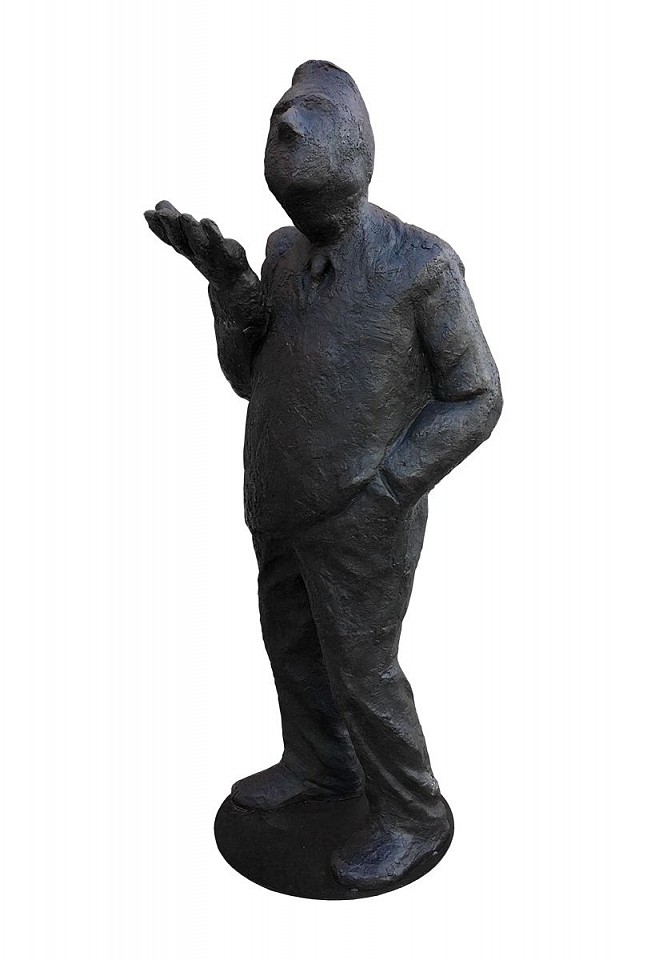 Jim Rennert, Really?, Edition of 3, 2016
bronze, 77 x 36 x 36 in. (195.6 x 91.4 x 91.4 cm)