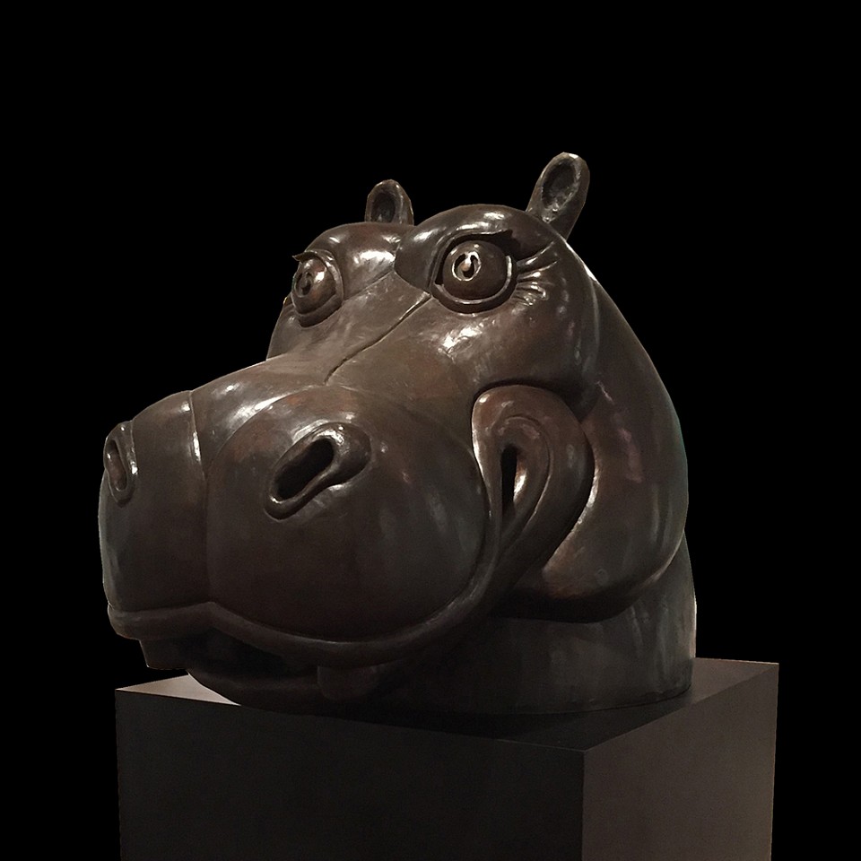 Bjorn Skaarup, Hippo Ballerina Head, 2016
bronze, 68 x 36 x 47 in. (172.7 x 91.4 x 119.4 cm)
BS161002